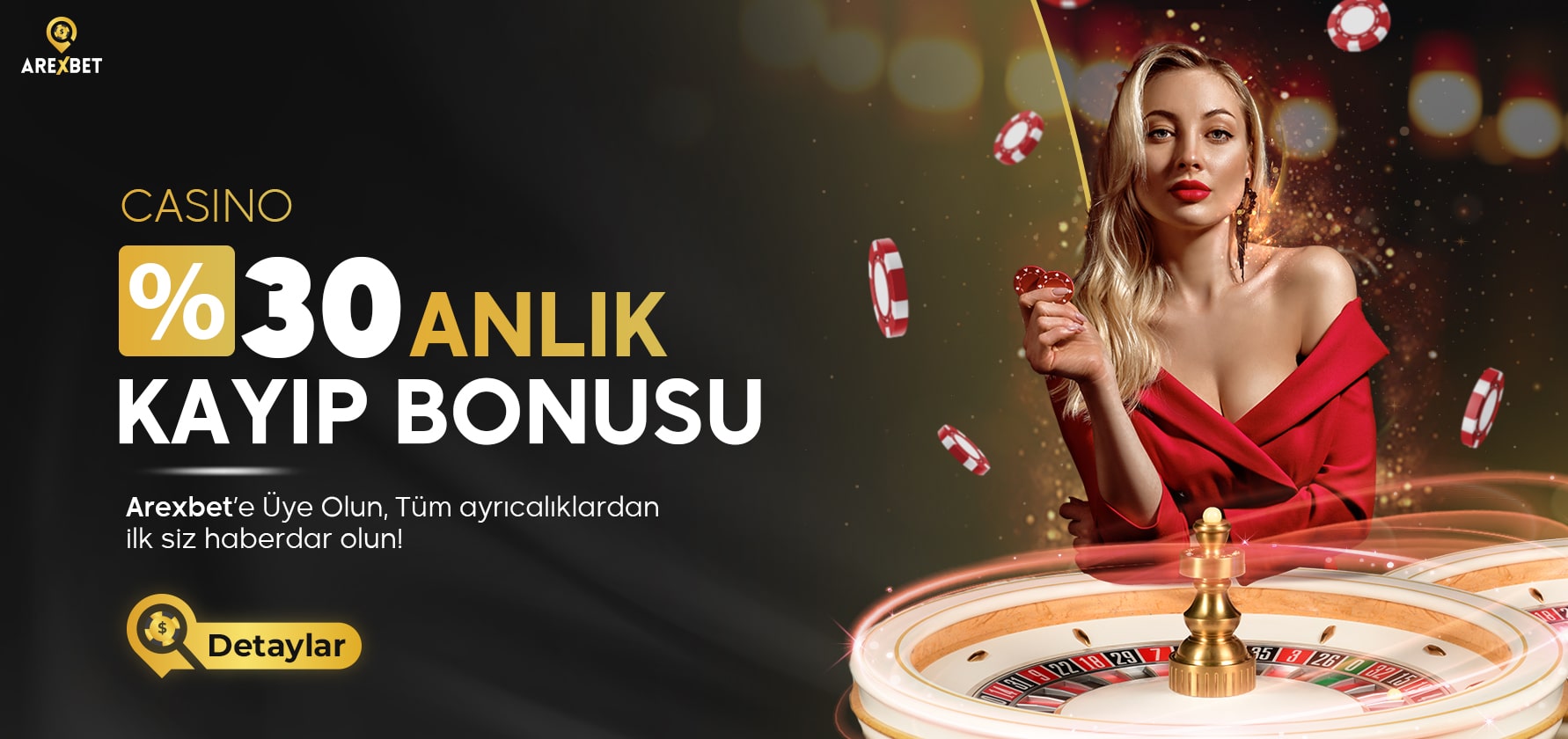 arexbet %30 kayıp bonusu detayları